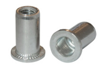 фото анонса Клепальная гайка с буртиком гладкая AN 310 M 4 (0,25-2,00) А2  бп интернет магазин Metizmarket