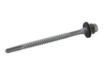 фото анонса Саморез с шестигранной головкой для сэндвич-панелей с шайбой EPDM AN 213 5,5×90 сталь  цинк платковы интернет магазин Metizmarket