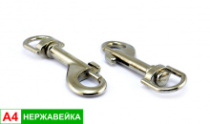 ART 7303 Карабин с вертлюгом A4 НЕРЖ 90 мм фото анонса фото анонса ART 7303 Карабин с вертлюгом A4 НЕРЖ 90 мм интернет магазин Metizmarket