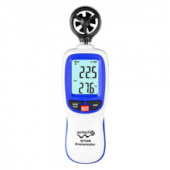 фото анонса Анемометр крыльчатый Bluetooth 0,3-30 м/с, -10-45°C WINTACT WT82B интернет магазин Metizmarket