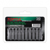 Набор насадок отверточных TOPTUL 5/16" L30мм PH2 10ед. FSBA1002G фото анонса фото анонса Набор насадок отверточных TOPTUL 5/16" L30мм PH2 10ед. FSBA1002G интернет магазин Metizmarket
