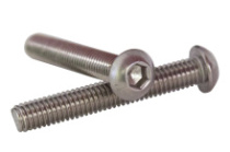 фото анонса Болт с полукруглой головкой и внутренним шестигранником ISO 7380-1 M 5×45 А4  бп интернет магазин Metizmarket