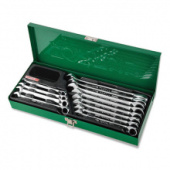 фото анонса Набор ключей комбинированных с трещоткой 8-19мм 12ед. TOPTUL GAAD1205 интернет магазин Metizmarket