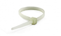 Стяжка кабельная нейлон белая 120 х 2,5, (100шт) фото анонса фото анонса Стяжка кабельная нейлон белая 120 х 2,5, (100шт) интернет магазин Metizmarket