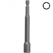 фото анонса Насадка для шуруповерта TOPTUL 8мм L=100мм магнитная BEAB0808G интернет магазин Metizmarket