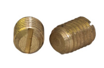 фото анонса Винт установочный с прямым шлицем и плоским концом DIN551 M 8×12 латунь  бп интернет магазин Metizmarket