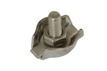 фото анонса Зажим для троса SIMPLEX с одной гайкой AN 96 5 А4  бп интернет магазин Metizmarket