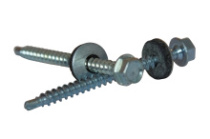 фото анонса Саморез с шестигранной головкой и шайбой EPDM AN 211 ST 4,8×20 сталь  бп интернет магазин Metizmarket