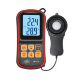 фото анонса Цифровой люксметр + термометр, USB 200000 Lux BENETECH GM1030C интернет магазин Metizmarket
