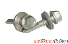 AN 212 цинк платковый Саморез с шестигранной головкой и шайбой EPDM