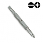 Бита двухсторонняя TOPTUL 1/4" PH1хSL5 L75мм FKAA0105 фото анонса фото анонса Бита двухсторонняя TOPTUL 1/4" PH1хSL5 L75мм FKAA0105 интернет магазин Metizmarket