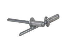 фото анонса Заклепка вытяжная с плоским буртиком AN 400 5,0×24 Al/St   интернет магазин Metizmarket