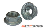 DIN 6923 8 цинк Гайка шестигранная с фланцем зубчатая(ЕС) DIN 6923 8 цинк Гайка шестигранная с фланцем зубчатая(ЕС)