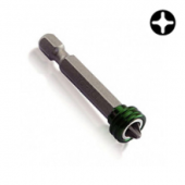 фото анонса Бита магнитная TOPTUL 1/4" 50мм PH2 под шуруповерт Quick Change FQBB0802 интернет магазин Metizmarket