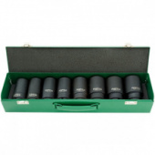 Набор головок для шиномонтажа ударных длинных TOPTUL 3/4" 26-38мм 8ед. GDAD0802 фото анонса фото анонса Набор головок для шиномонтажа ударных длинных TOPTUL 3/4" 26-38мм 8ед. GDAD0802 интернет магазин Metizmarket