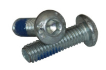 фото анонса Болт с полукруглой головкой и нейлоновым покрытием DIN 267-28 KLF ISO 7380-1 M 8×35 сталь 10.9 цб интернет магазин Metizmarket