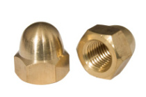 фото анонса Колпачковая гайка метрическая резьба DIN 1587 M 4 латунь  бп интернет магазин Metizmarket