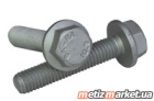 DIN 6921 10.9 цинк платковый Болт с шестигранной головкой и фланцем(ЕС)