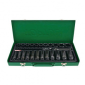 Набор торцевых головок ударных TOPTUL 1/2" 8-32мм 32ед. короткие+длинные GDAD3201 фото анонса фото анонса Набор торцевых головок ударных TOPTUL 1/2" 8-32мм 32ед. короткие+длинные GDAD3201 интернет магазин Metizmarket