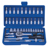 Набор инструмента в кейсе 1/4" 46 ед. СТАНДАРТ ST-1446 фото анонса фото анонса Набор инструмента в кейсе 1/4" 46 ед. СТАНДАРТ ST-1446 интернет магазин Metizmarket