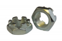 фото анонса Гайка корончатая низкая DIN 937 M12 сталь 17 цб интернет магазин Metizmarket