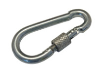 фото анонса Карабин пожарный с муфтой AN 106 120×11 сталь  цб интернет магазин Metizmarket