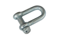 фото анонса Скоба прямая такелажная ~DIN 82101 A 2,5t сталь  цб интернет магазин Metizmarket