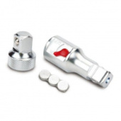 фото анонса Переходник-удлинитель с подсветкой TOPTUL 1/2"х1/2" + переходник GBAR0205 интернет магазин Metizmarket