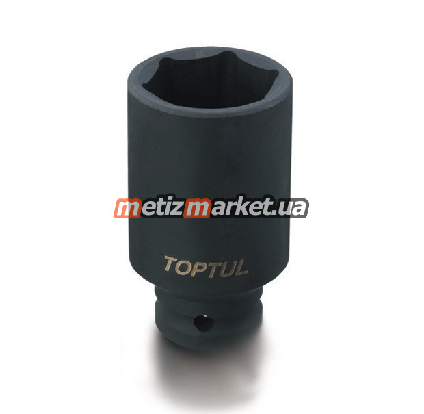 подробное фото головка ударная глубокая toptul 1" 22мм kabe3222 интернет магазин Metizmarket