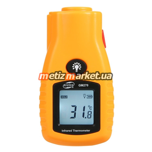 подробное фото инфракрасный термометр (пирометр) -32-280°c benetech gm270 интернет магазин Metizmarket
