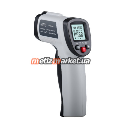 подробное фото инфракрасный термометр (пирометр) -50-500°c benetech gm550f интернет магазин Metizmarket