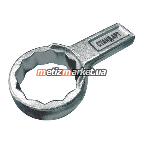 подробное фото ключ накидной односторонний коленчатый 41мм стандарт kgno41st интернет магазин Metizmarket