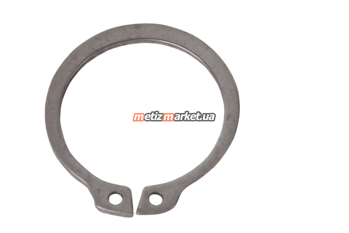 подробное фото кольцо стопорное наружное din 471 11×1 сталь  бп интернет магазин Metizmarket