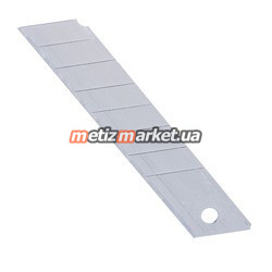 подробное фото лезвия для ножа 18 мм (10шт) стандарт scb1018 интернет магазин Metizmarket