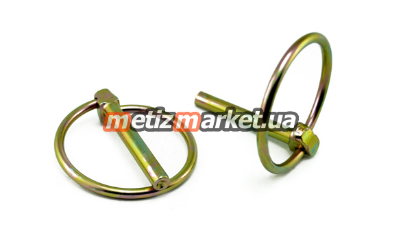 подробное фото шплинт с кольцом din 11023 4,5 мм интернет магазин Metizmarket