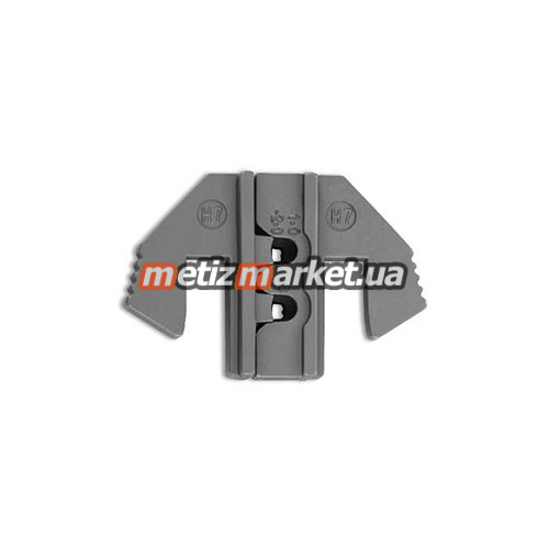 подробное фото сменные губки для клещей обжимки клемм (тип h7) toptul dlah7012 интернет магазин Metizmarket