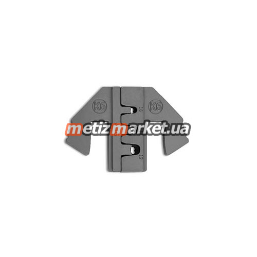 подробное фото сменные губки для клещей обжимки клемм (тип k6) toptul dlak6012 интернет магазин Metizmarket