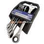 подробное фото набор комбинированных ключей трещоточных 8-17мм 6ед. стандарт ngw6st интернет магазин Metizmarket