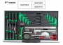 подробное фото тележка с набором инструментов для сто toptul (pro-line) 7 секций 229 ед. gcaj0014 интернет магазин Metizmarket