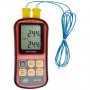 подробное фото термометр цифровой двухканальный -250-1767°c benetech gm1312 интернет магазин Metizmarket